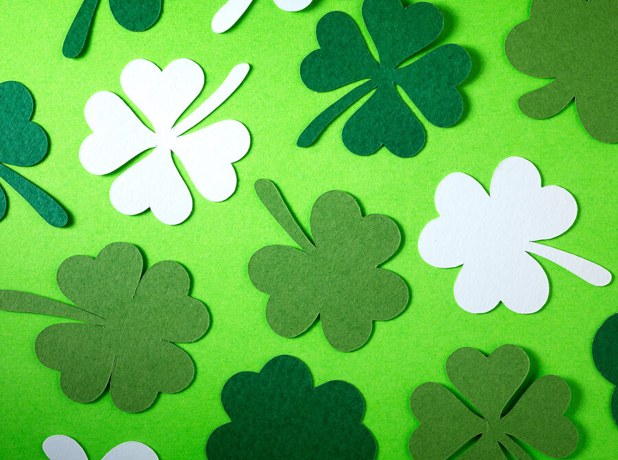 St. Patrick's Day craft materials