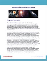 Astronomy Through the Ages Background Information