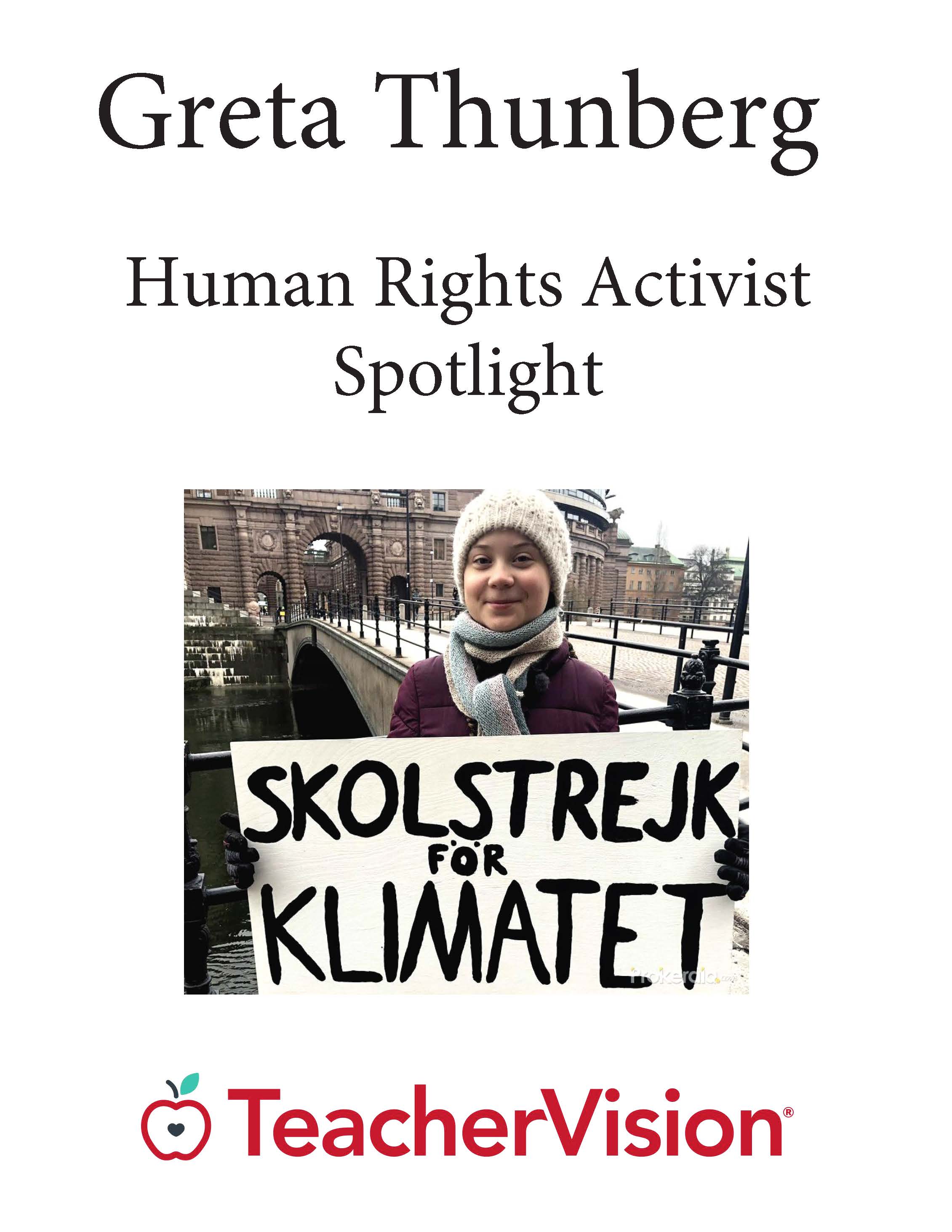 Greta Thunberg Cover