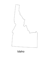 Idaho State Map