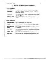 Types of Bones and Joints