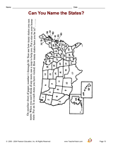 Can You Name the States?