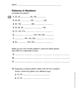 Patterns in Numbers: Multiplying and Dividing (Gr. 3)