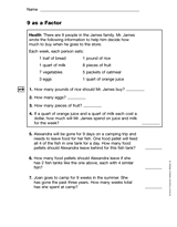 Nine as a Factor (Gr. 3)