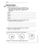 Exploring Angles (Gr. 3)