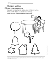 Symmetrical Shapes: Decision Making (Gr. 1)