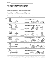 Compare to 1 Kilogram (Gr. 1)