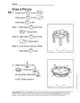 Addition and Subtraction Readiness: Draw a Picture (Gr. 1)