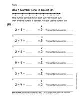 Use a Number Line (Gr. 1)