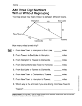 Add Three-Digit Numbers With and Without Regrouping (Gr. 2)