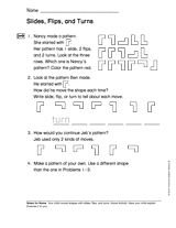 Slides, Flips and Turns (Gr. 2)