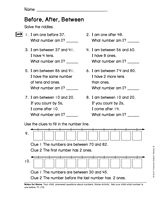 Place Value to One Hundred: Before, After, Between (Gr. 2)
