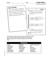Drugs and Your Body: Family Activity