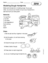 Science in Art: Modeling Dough Handprints