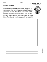 Science and Social Studies: House Plants