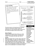 Measuring Weather: Family Activity