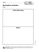 Explore Activity: My Daytime Activities