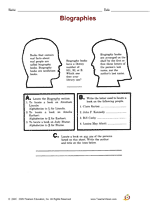 Library Skills: Biographies