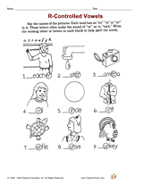 R-Controlled Vowels