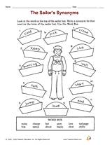 The Sailor's Synonyms