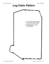 Log Cabin Pattern