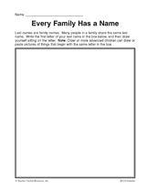 Every Family Has a Name