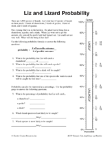 Liz and Lizard Probability
