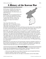 A History of the Korean War