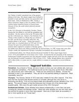 Jim Thorpe, Olympic Athlete