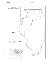 Map of Illinois
