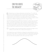 Can You "Gauss" the Answer?