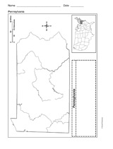 Map of Pennsylvania