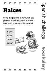 Spanish Vocabulary Challenge: Arabic Roots