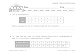 Math Warm-Up 220 for Gr. 3 & 4: Algebra, Patterns & Functions