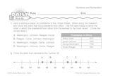 Math Warm-Up 5 for Gr. 3 & 4: Numbers and Numeration