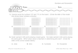 Math Warm-Up 50 for Gr. 3 & 4: Numbers and Numeration