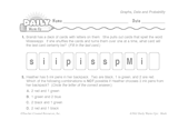Math Warm-Up 175 for Gr. 5 & 6: Graphs, Data & Probability