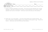 Math Warm-Up 236 for Gr. 5 & 6: Algebra, Patterns & Functions