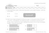 Math Warm-Up 33 for Gr. 5 & 6: Numbers and Numeration