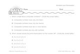 Math Warm-Up 37 for Gr. 5 & 6: Numbers and Numeration