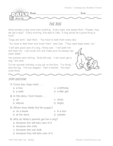 Reading Warm-Up 117 for Gr. 1 & 2: Contemporary Realistic Fiction