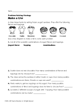 Make an Organized List