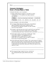 Compare Strategies: Draw a Picture/Make a Table