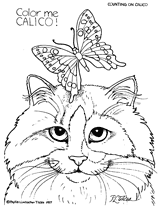 Calico's Curious Kittens Coloring Activity 2