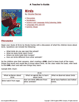 Kingfisher Young Knowledge: Birds Teacher's Guide