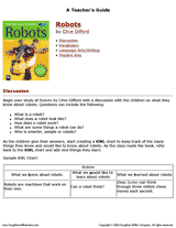 Kingfisher Young Knowledge: Robots Teacher's Guide