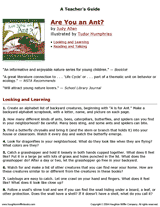 Are You an Ant? Teacher's Guide