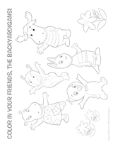 Backyardigans Coloring Page