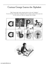 Curious George Learns the Alphabet Word Game