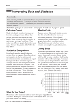 Interpreting Data and Statistics